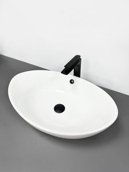 Умивальник (раковина) VBI ANKONA WHITE накладний VBI-012900 фото