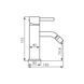 Змішувач для біде VBI MILANO BLACK VBI-050104BL фото 2