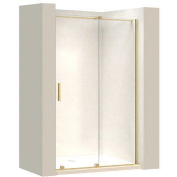 душові двері Rea Montana 120x200 brushed gold (REA-K2508) REA-K2508 фото