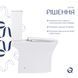 Унітаз-компакт Qtap Presto безобідковий з сідінням Soft-close QT24221217AW PRECRM1088SP5SET фото 4