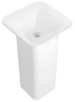Умивальник (раковина) MEXEN RIA WHITE MATT MEX-26584500 фото