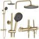 душова система Rea Lungo Stripe brushed gold (REA-P9490) REA-P9490 фото 1