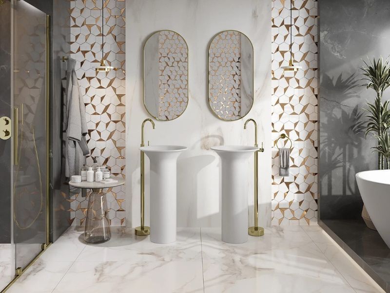 Умивальник (раковина) MEXEN LETA WHITE MATT MEX-26574500 фото