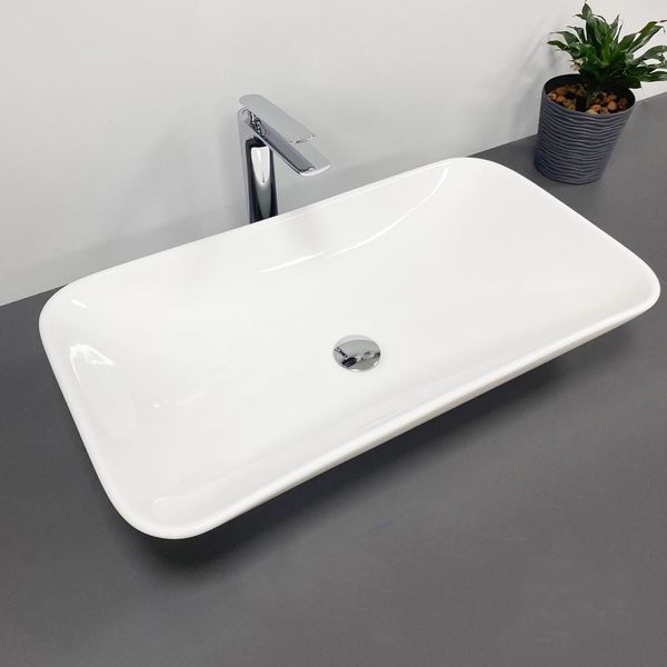 Умивальник (раковина) VBI PINETO WHITE накладний VBI-012607 фото