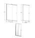 Шторка для ванни BESCO Easy Slide-2S 100x150 NAVARA48062 фото 5