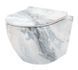 Підвісний унітаз REA CARLOS SLIM RIMLESS GRANIT MATT REA-C8003 фото 1