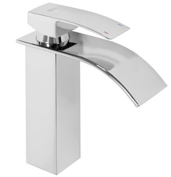 Змішувач для раковини (умивальника) REA FALCON CHROME хром низький BAT-00146 фото