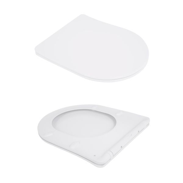 Унітаз підвісний Qtap Jay безобідковий з сідінням Soft-close QT07335175W QT07335175W фото