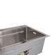 Мийка для кухні інтегрована Lidz Handmade H6845 Brushed Steel 3,0/1,0 мм LDH6845BRU49455 LDH6845BRU49455 фото 7