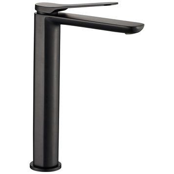 Змішувач для раковини (умивальника) REA CREEK BLACK MAT чорний високий REA-B8404 фото