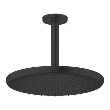 Верхній душ Tempesta 250 Black matt 266692430 Grohe 266692430 фото