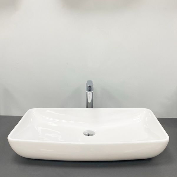 Умивальник (раковина) VBI SILVI 70 WHITE накладний VBI-015101 фото