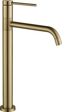 Змішувач для раковини VBI VELARO BRUSHED GOLD високий VBI-050301BG фото