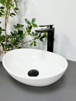 Умивальник (раковина) VBI PARMA S WHITE накладний VBI-011001 фото