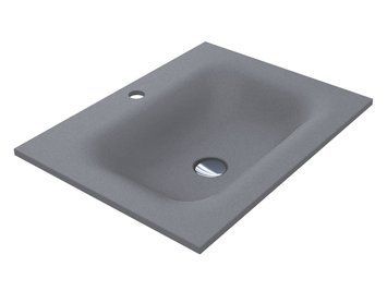 Умивальник JESSEL 600 MIRASTONE GRAY Miraggio 0001463 фото