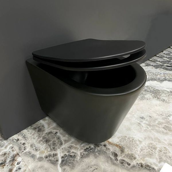 Підвісний унітаз VBI LEVANZO BLACK MATT VBI-020201 фото