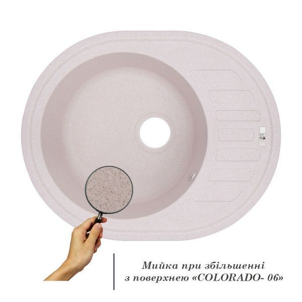 Кухонна мийка Lidz 620x500/200 COL-06 (LIDZCOL06620500200) LIDZCOL06620500200 фото