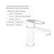 Набір змішувачів Latwa 001 + Latwa 006 White LDLAT001WHI4542346362 фото 5