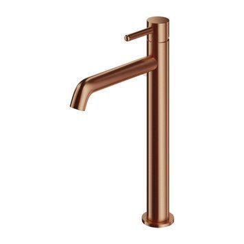 Змішувач для умивальника Omnires Y brushed copper високий (Y1212CPB) Y1212CPB фото