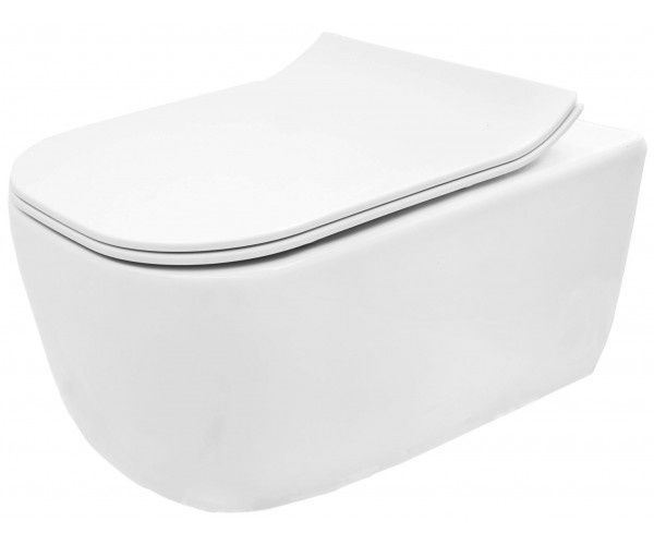 унітаз Rea Матео Rimless + інсталяція Grohe Rapid SL, клавіша (REA-C1258 + 38772001) REA-C1258 + 38772001 фото