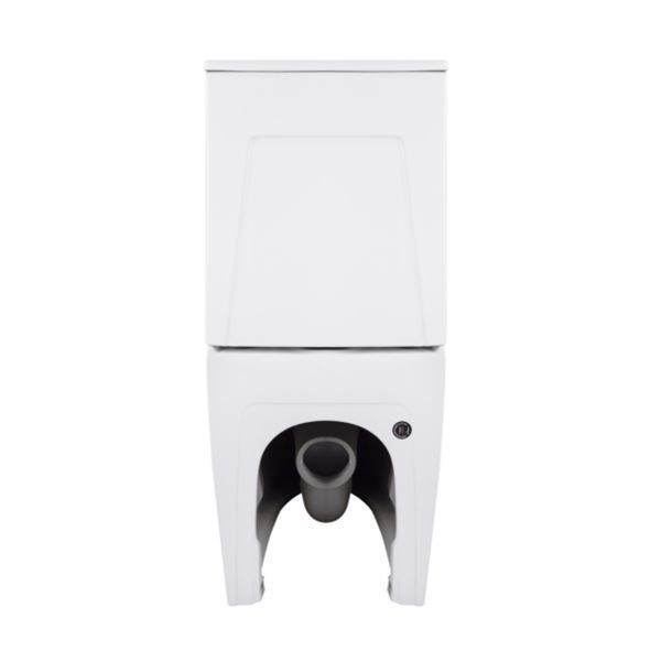 Унітаз підлоговий Qtap Robin New Ultra Quiet безобідковий з сидінням Soft-close WHITE QT13226083AW QT13226083AW фото