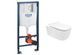 унітаз Rea Матео Rimless + інсталяція Grohe Rapid SL, клавіша (REA-C1258 + 38772001) REA-C1258 + 38772001 фото 1