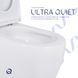 Унітаз підлоговий Qtap Robin New Ultra Quiet безобідковий з сидінням Soft-close WHITE QT13226083AW QT13226083AW фото 5