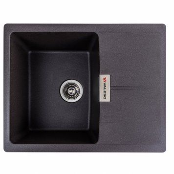 Гранітна мийка для кухні VALESO 6250 ZIRKONE матовий Гренадін SP000047500 фото