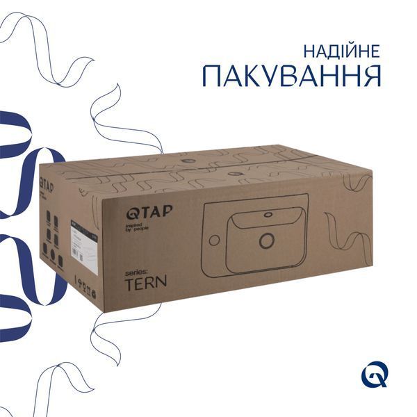 Раковина Qtap Tern 450х250х158 White QT1711H02RW QT1711H02RW фото