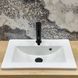 Умивальник (раковина) VBI TEORA 50 WHITE врізний VBI-018050 фото 4