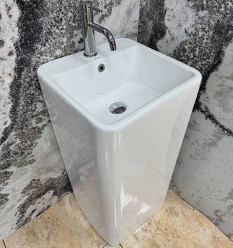 Умивальник (раковина) VBI CALIATO WHITE підлоговий VBI-019029 фото