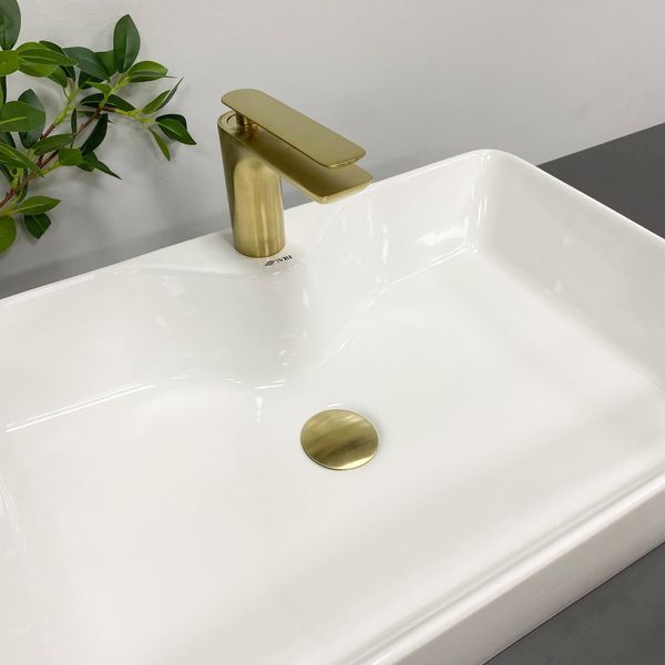 Умивальник (раковина) VBI FORLI XL WHITE накладний VBI-011104 фото