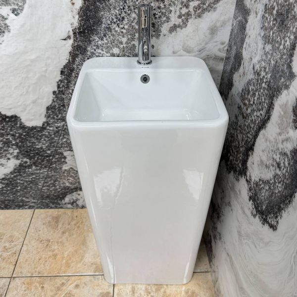 Умивальник (раковина) VBI CALIATO WHITE підлоговий VBI-019029 фото
