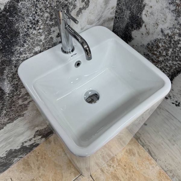 Умивальник (раковина) VBI CALIATO WHITE підлоговий VBI-019029 фото