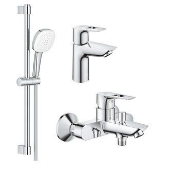 Набір змішувачів для ванни 3 в 1 Bau Loop New UA123214S1 Grohe UA123214S1 фото