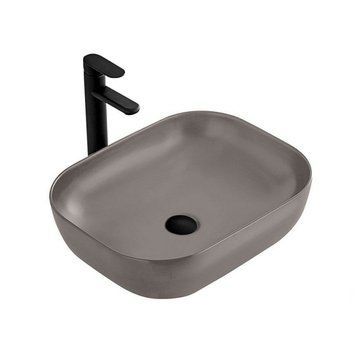 умивальник Rea Belinda 32,5x45,5 grey (REA-U8492) REA-U8492 фото