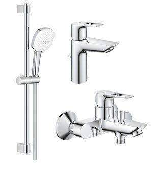 Набір змішувачів для ванни 3 в 1 Bau Loop New UA123215M1 Grohe UA123215M1 фото