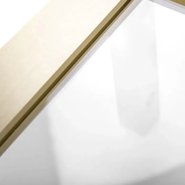 Душова стінка REA AERO 100 BRUSHED GOLD REA-K4701 фото