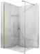 Душова стінка REA AERO 100 BRUSHED GOLD REA-K4701 фото 1