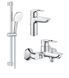 Набір змішувачів для ванни 3 в 1 Bau Loop New UA123215M1 Grohe UA123215M1 фото 1