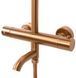 Душовий гарнітур REA LUNGO BRUSHED COPPER з термостатом та виливом REA-P8807 фото 2