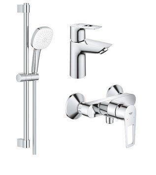Набір змішувачів для душу 3 в 1 Bau Loop New UA123220S1 Grohe UA123220S1 фото