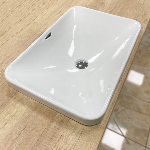 Умивальник (раковина) VBI BITRITTO M WHITE врізний VBI-018025 фото