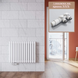 Сталевий радіатор опалення Rastas Aurora 2 White, 500&times;780 мм, 900 Вт, нижнє підключення (RR-UT500780DW) RR-UT500780DW фото 2