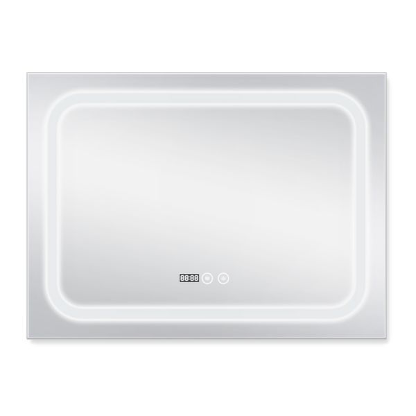Дзеркало Qtap Mideya (DC-F906) 800х600 з LED-підсвічуванням Touch, з димером, рег. яскравості QT2078F906W QT2078F906W фото