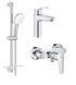 Набір змішувачів для душу 3 в 1 Eurosmart UA123244M1 Grohe UA123244M1 фото 1
