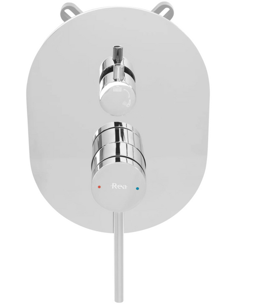 Душова система REA OVAL CHROME + BOX прихованого монтажу REA-P8415 фото