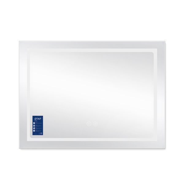 Дзеркало Qtap Mideya (DC-F904) 800х600 з LED-підсвічуванням Touch, з димером QT2078F904W QT2078F904W фото