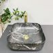 Умивальник (раковина) VBI ALGHERO BLACK ONYX MATT накладний VBI-013303 фото 3