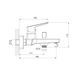 CUBE змішувач для ванни, Black Matt 8701bf12-4e50-11ef-bb6b-a0423f42a789 фото 4
